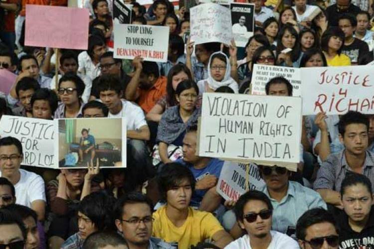 arunachalstudentthrashedmadetolickbootskirenrijijusaysincidentverysaddening